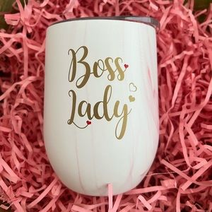 Boss Lady Wine Tumbler Gift Set 💕
